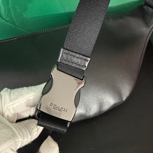 😎 Warren Mini Belt Bag ⚡️Coach Gray and Black Men's Belt Bag😎 - Picture 5 of 12